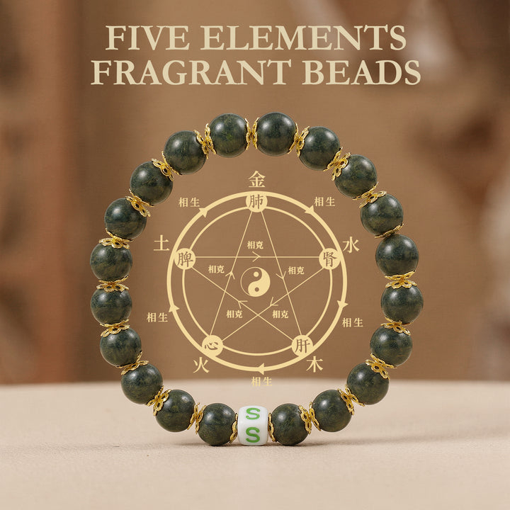 Chinese Herbal Bead Bracelet – Lightweight Traditional Wellness Jewelry