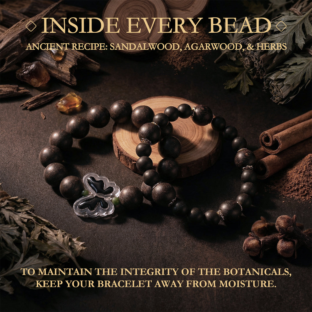 Chinese Herbal Bead Bracelet – Lightweight Traditional Wellness Jewelry