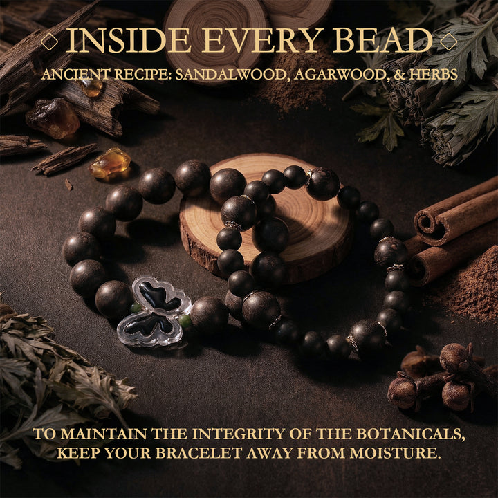 Chinese Herbal Bead Bracelet – Lightweight Traditional Wellness Jewelry