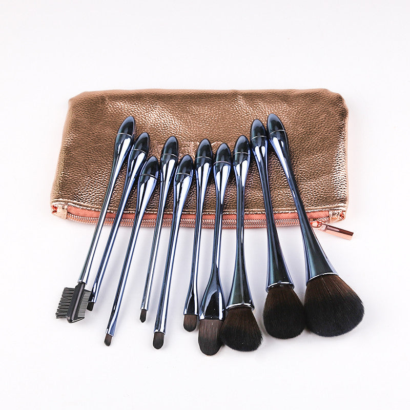 ✨ Zhuoerya 10-Piece Goblet Makeup Brush Set 💄