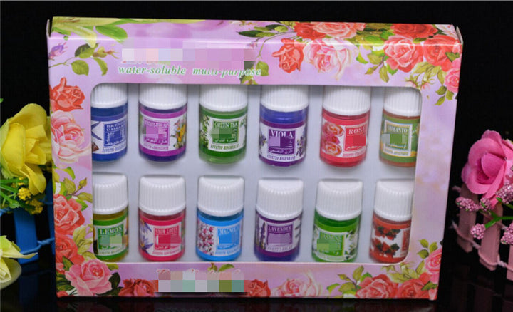 🌿 Aromatherapy Essential Oil Set (12 Bottles)