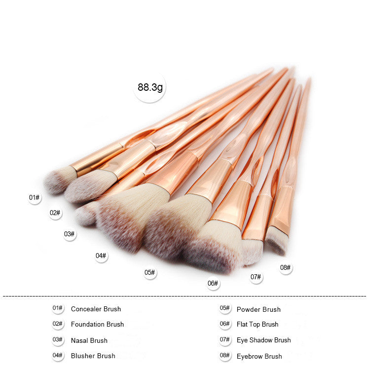 ✨ 4 / 8-Piece Makeup Brush Set — Essential Beauty Tools 💄