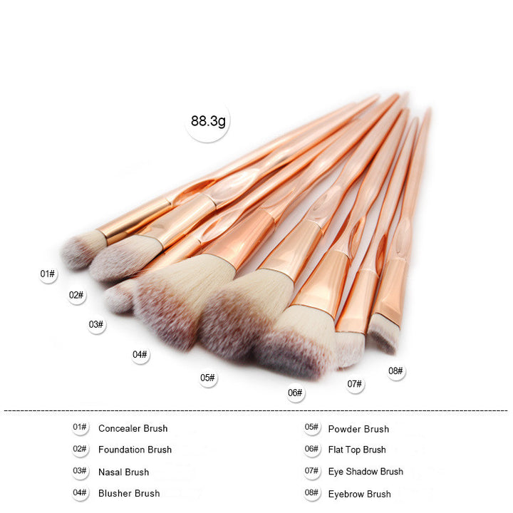 ✨ 4 / 8-Piece Makeup Brush Set — Essential Beauty Tools 💄