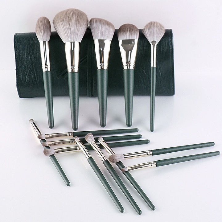 ✨ Super Soft Powder Makeup Brush Set (14-Piece) 💄