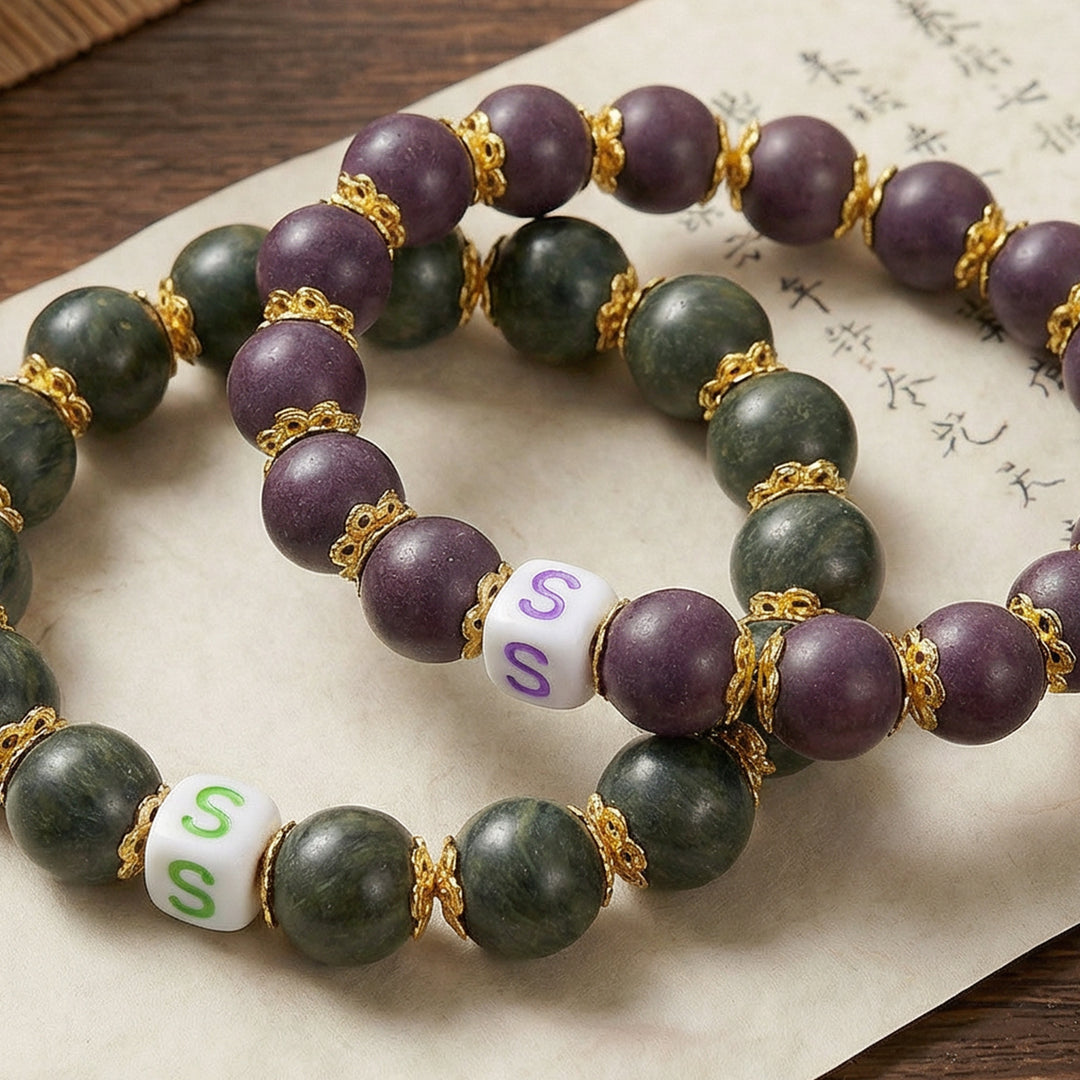 Chinese Herbal Bead Bracelet – Lightweight Traditional Wellness Jewelry