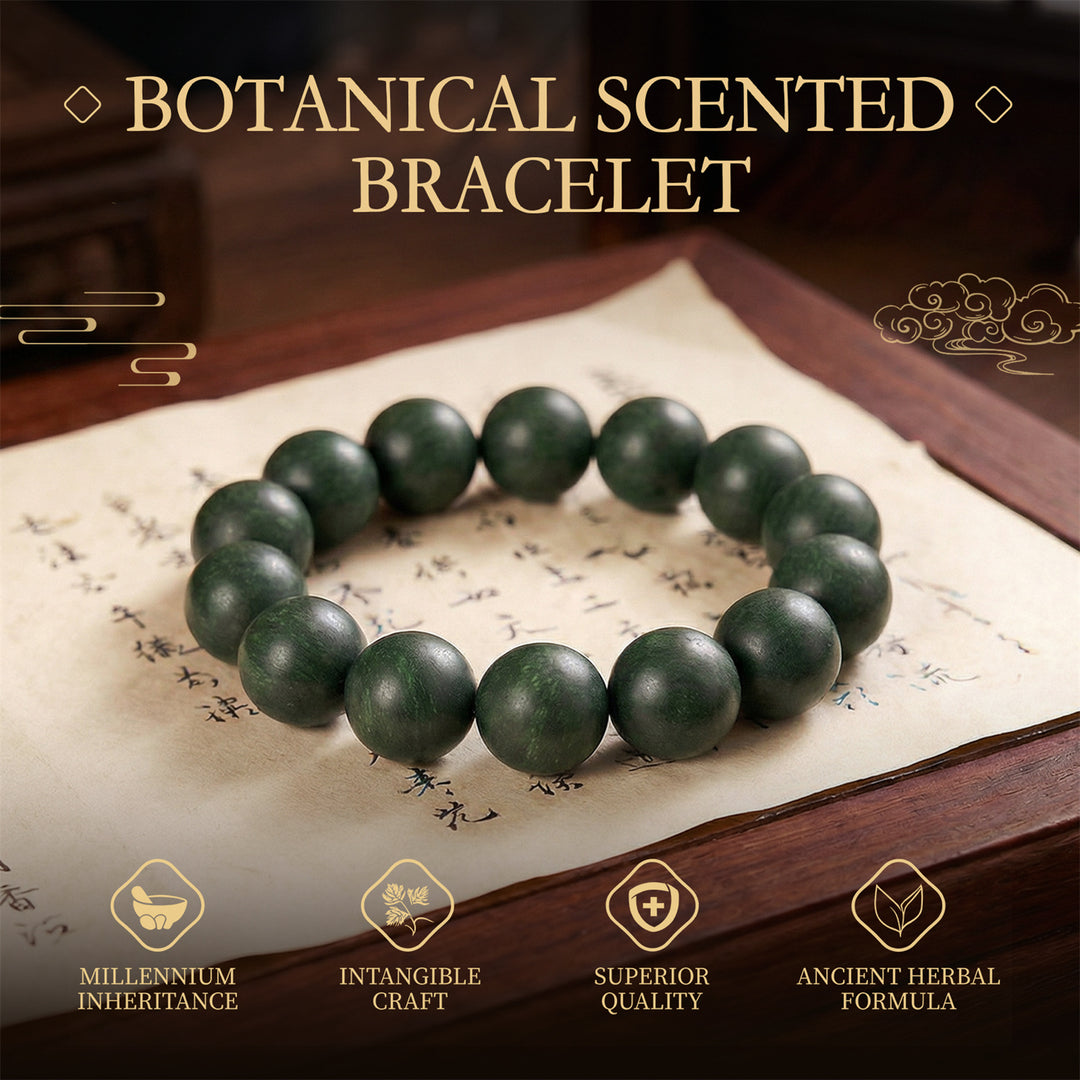 Chinese Herbal Bead Bracelet – Lightweight Wellness Jewelry