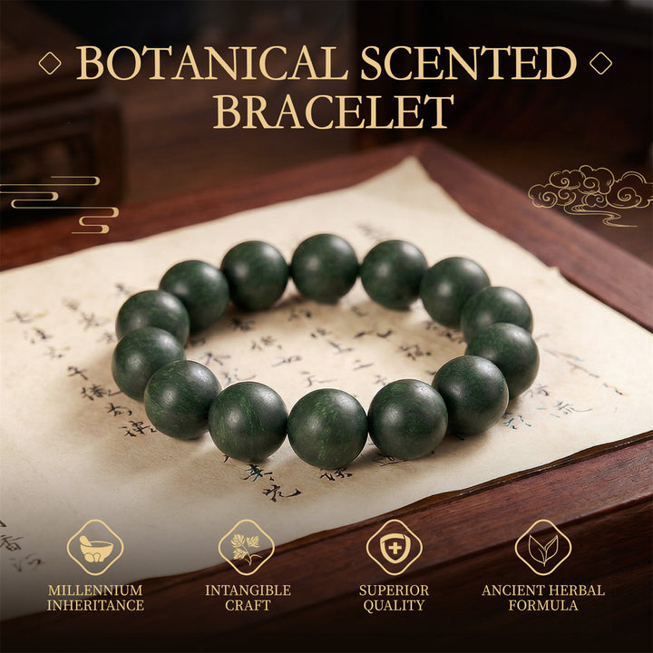 Chinese Herbal Bead Bracelet – Lightweight Wellness Jewelry
