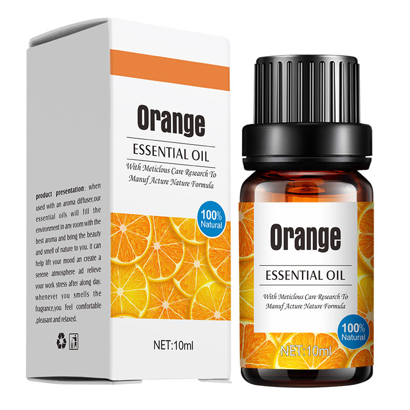 ✨ Aromatherapy Essential Oil — Sweet Orange & Lavender (10ml) 🌿🍊💜