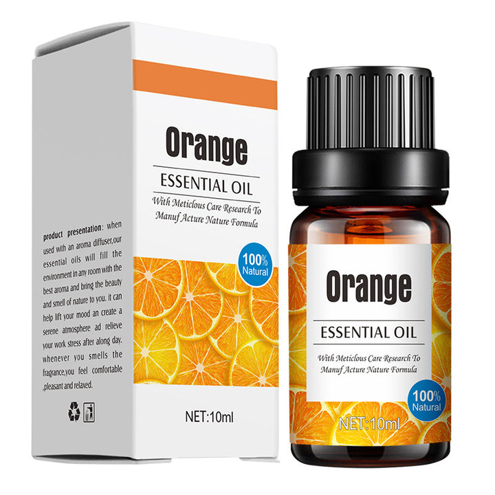 ✨ Aromatherapy Essential Oil — Sweet Orange & Lavender (10ml) 🌿🍊💜