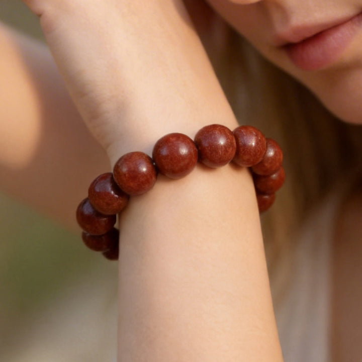 Chinese Herbal Bead Bracelet – Lightweight Traditional Wellness Jewelry