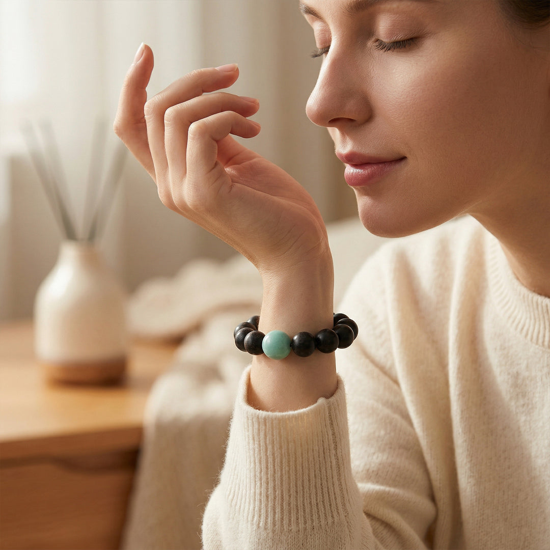 Chinese Herbal Bead Bracelet – Lightweight Wellness Jewelry