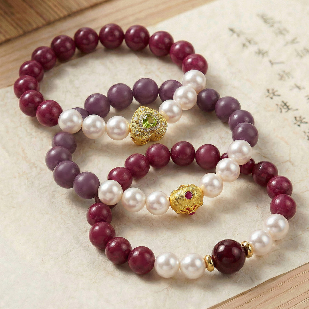 Chinese Herbal Bead Bracelet – Lightweight Wellness Jewelry