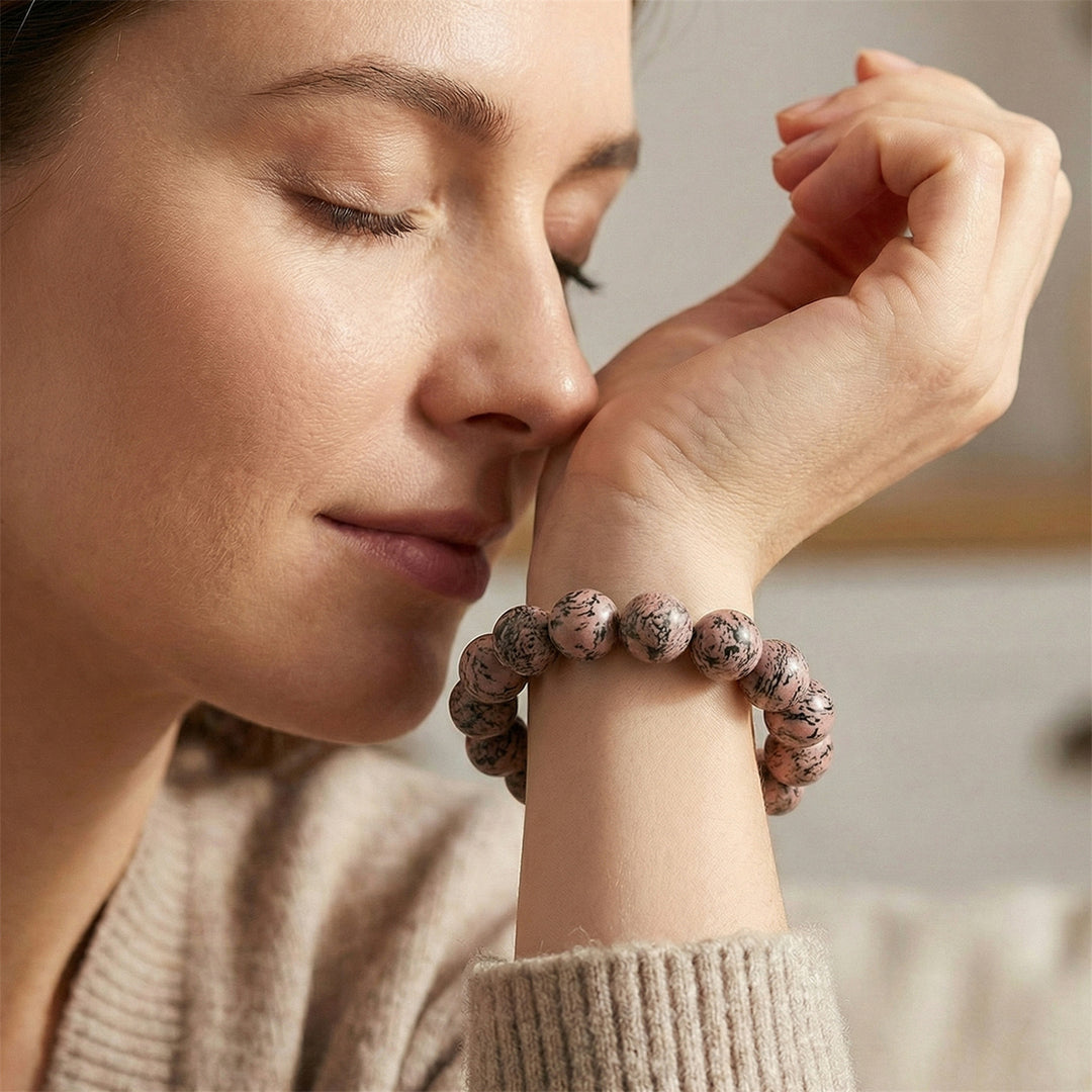 Chinese Herbal Bead Bracelet – Lightweight Wellness Jewelry