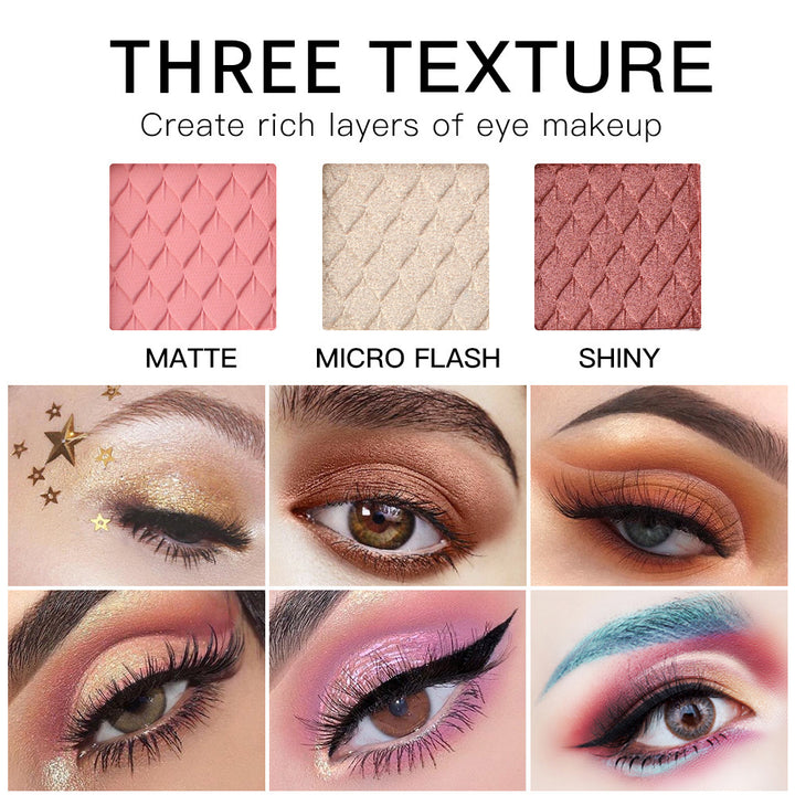 🌈 Multicolor Eyeshadow Palette Set – Long-Lasting & Fade-Resistant Makeup Kit ✨