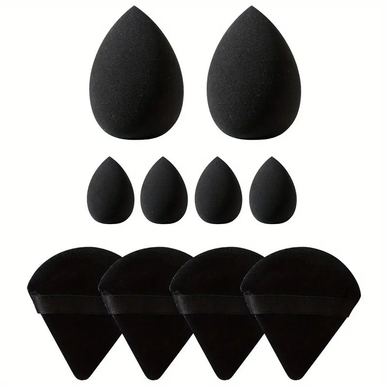✨ Mini Cosmetic Egg Makeup & Face Care Set — Soft Beauty Puff Kit 💖