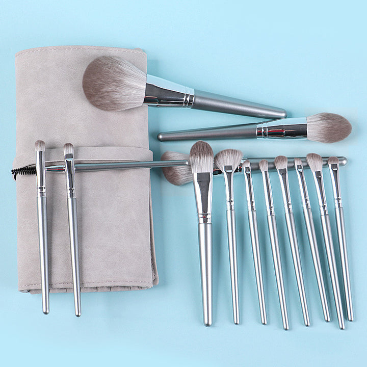 ✨ New 14-Piece Wooden Handle Makeup Brush Set — Beauty Tools Kit 💄
