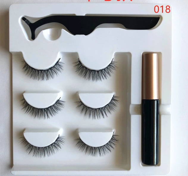 🧲👁️ Magnetic False Eyelashes – Handmade High-Grade Fiber Lash Set