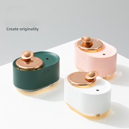 Rotating Planet Humidifier Car Mute Spray Humidification USB Charging Water Replenishment Cute Night Light