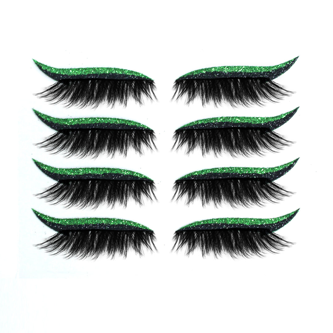 🧲👁️ 3D Magnetic False Eyelashes – 4 Pairs Glue-Free Self-Adhesive Lash Set