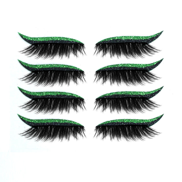 🧲👁️ 3D Magnetic False Eyelashes – 4 Pairs Glue-Free Self-Adhesive Lash Set