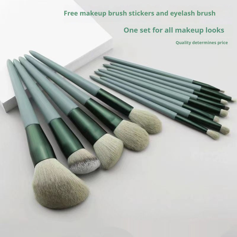 ✨ Portable Complete Makeup Brush Set — Multi-Color Beauty Tools Kit 💄