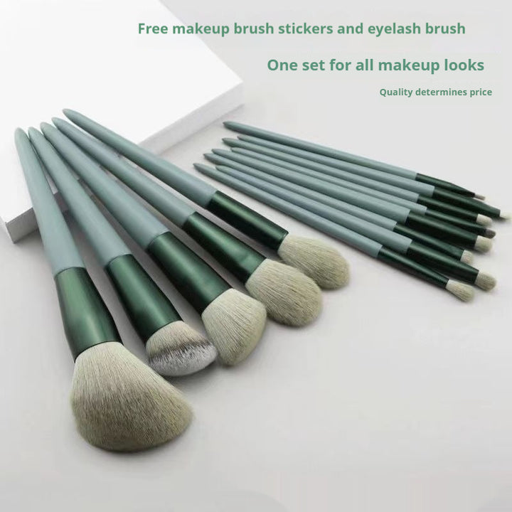 ✨ Portable Complete Makeup Brush Set — Multi-Color Beauty Tools Kit 💄