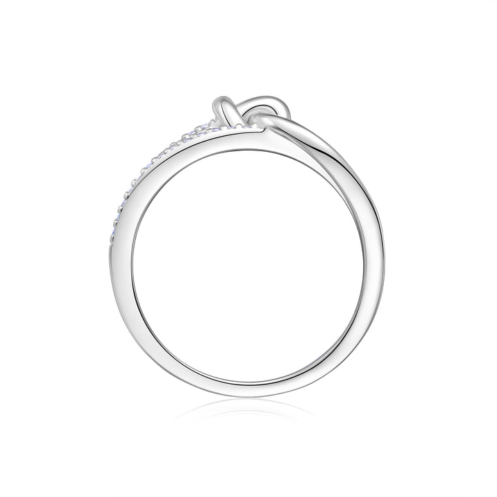 💍 Minimalist Moissanite Ring – Platinum-Plated S925 Silver (5.4g, Sizes 5–9) 💍