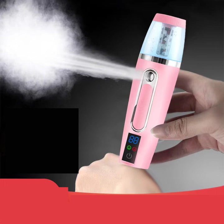 💧✨ Spray Portable Rechargeable Face Steamer | Hydrogen-Rich Nano Moisture Device