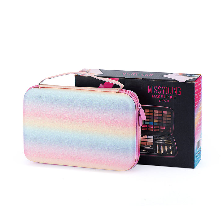 ✨ All-in-One Makeup Set – Lipstick, Lip Glaze, Eyeshadow, Highlighter & Beauty Kit ✨