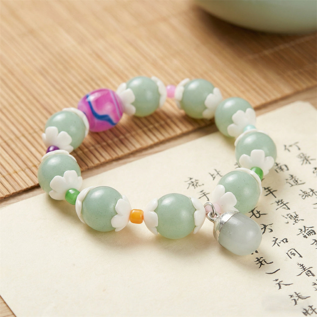 Chinese Herbal Bead Bracelet – Lightweight Traditional Wellness Jewelry
