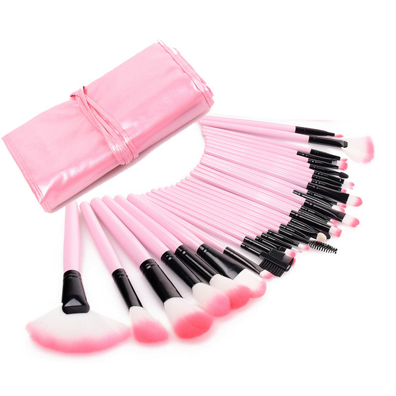 ✨ Makeup Brush Bag Set — Portable Beauty Tools Kit 💄