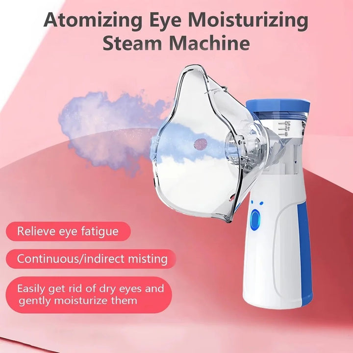 💆‍♀️💧 Portable Nano-Ion Facial Steamer | Handheld Mist Hydration Device