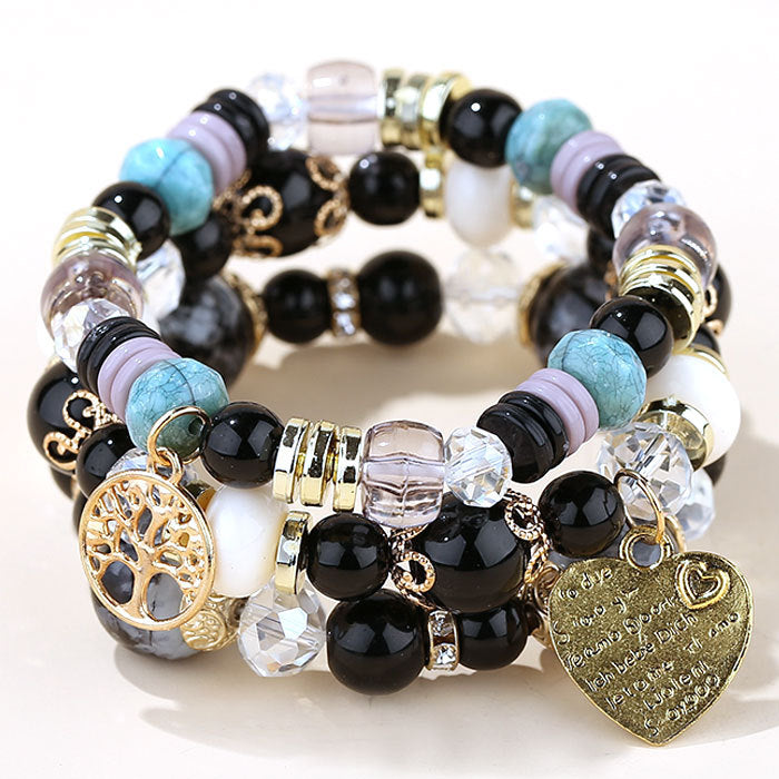 Candy Beads Multi-Layer Temperament Bracelet