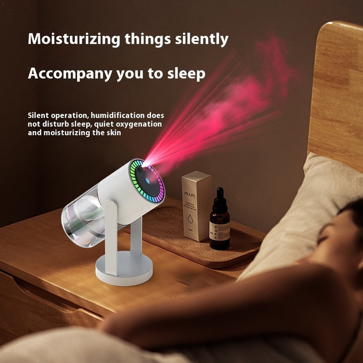 🌌✨ Starry Sky Projection Humidifier | Portable Cool Mist Night Light 🌙💧
