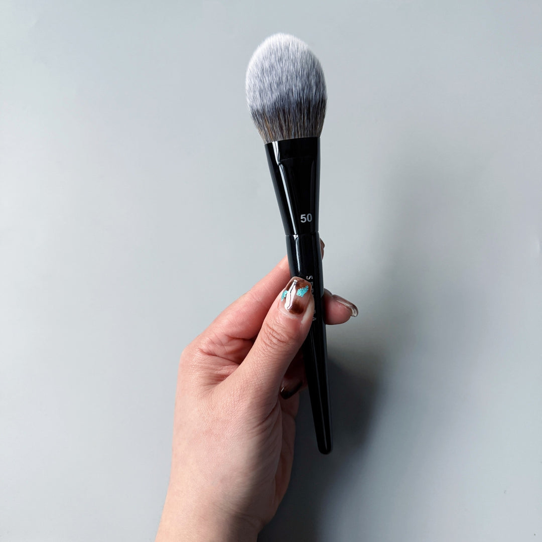 🌸 Lotus Series Double-Ended Makeup Brush – Foundation, Eyeshadow, Concealer & Blending Tool 💄✨