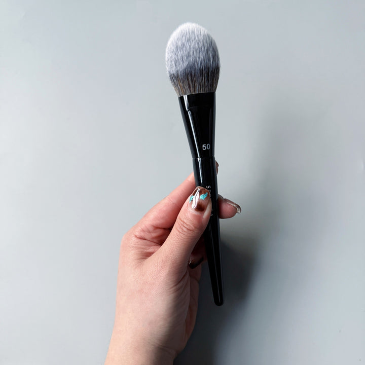 🌸 Lotus Series Double-Ended Makeup Brush – Foundation, Eyeshadow, Concealer & Blending Tool 💄✨