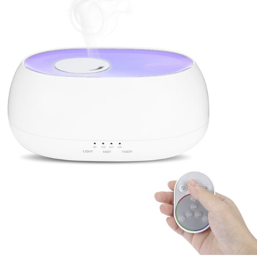 🌿💧 Ultrasonic Aromatherapy Humidifier | Smart Fragrance Lamp (OEM Custom Gift Model)