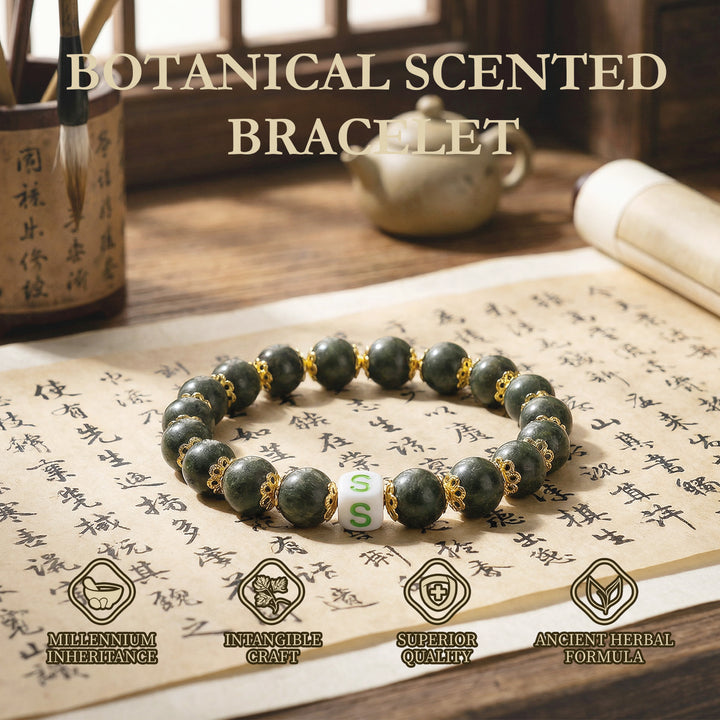 Chinese Herbal Bead Bracelet – Lightweight Traditional Wellness Jewelry