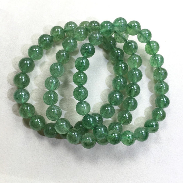Strawberry Crystal Bracelet – Natural Crystal Beads