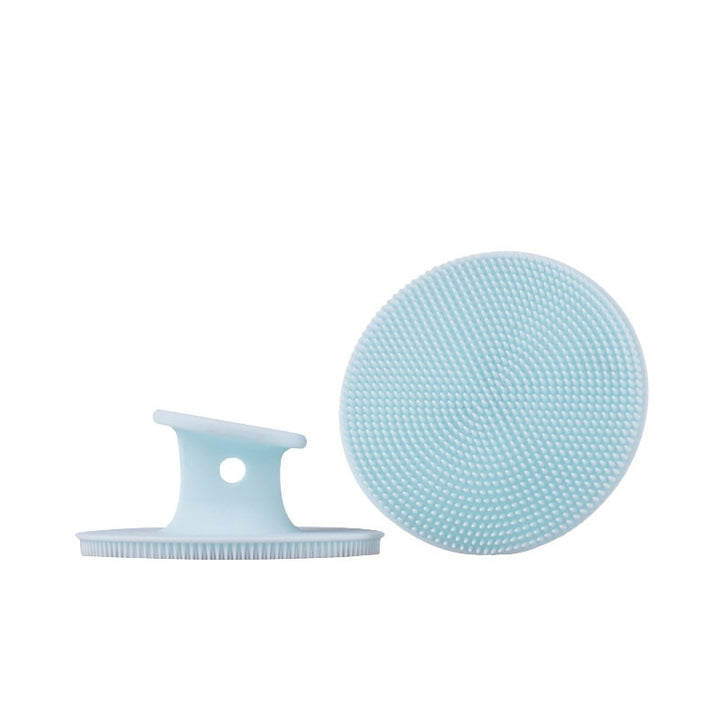 🧼💗 Silicone Bath Brush | Body Cleansing & Anti-Itch Facial Cleaning Tool