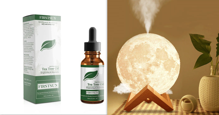 🌙💧 Lunar Humidifier | Moon Night Light Aromatherapy Mist Diffuser