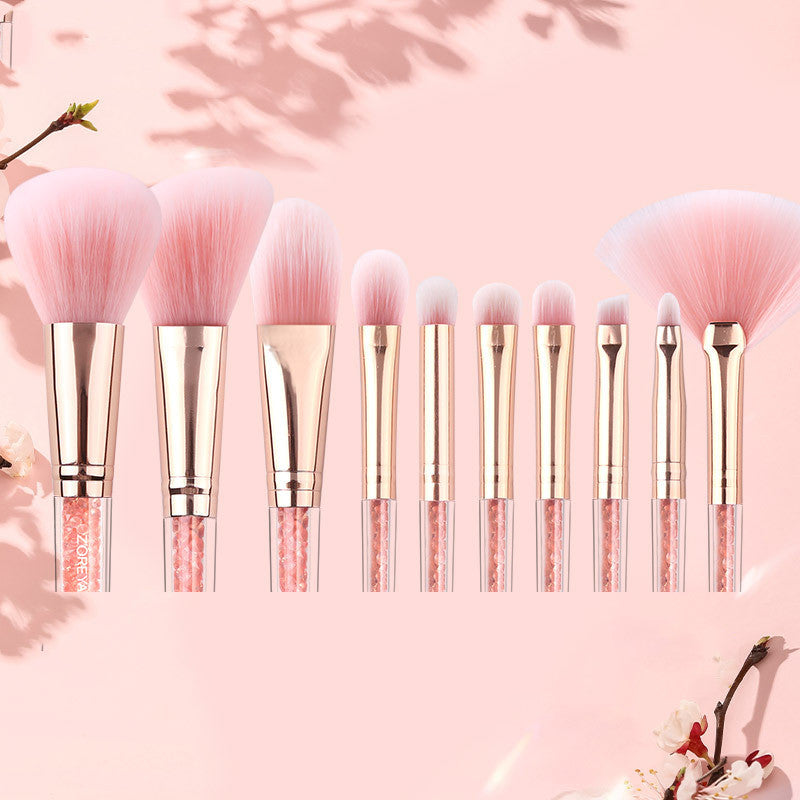 ✨ Flower Dance Makeup Brush Set — Nose Shadow & Face Beauty Tools 💄🌸