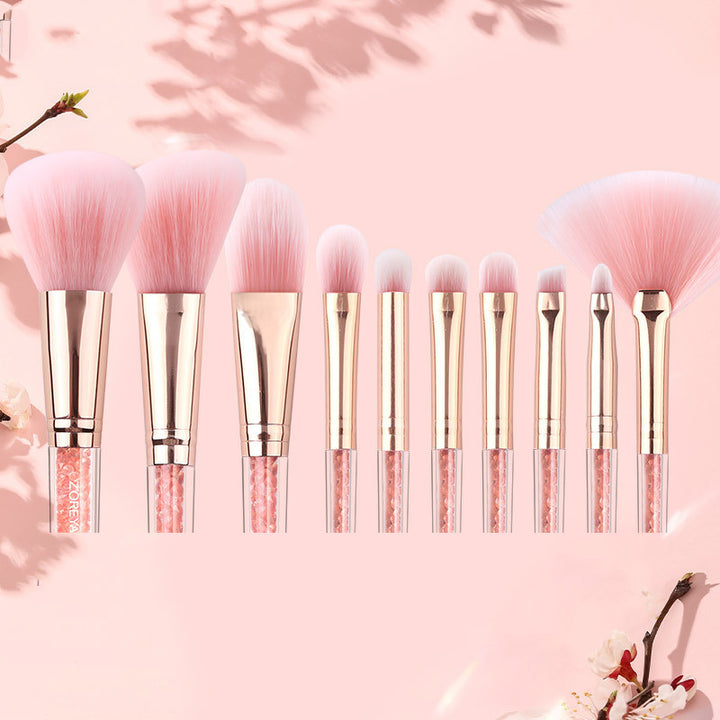 ✨ Flower Dance Makeup Brush Set — Nose Shadow & Face Beauty Tools 💄🌸