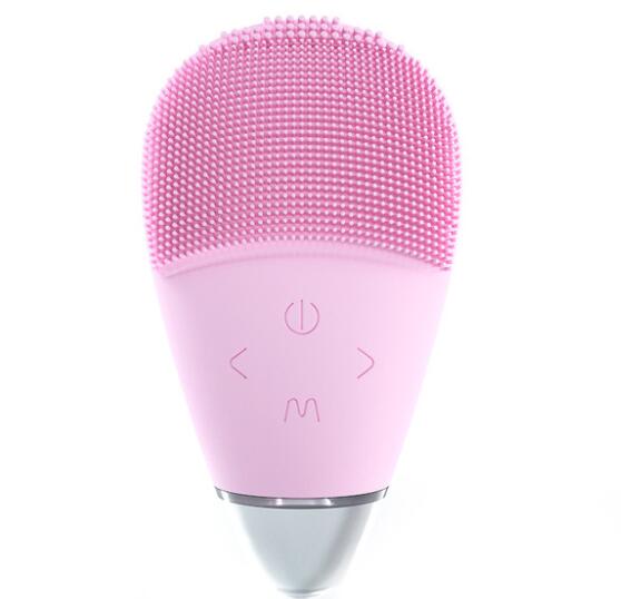 🧼💗 Electric Silicone Facial Cleansing Brush | Ultrasonic Deep Cleanser