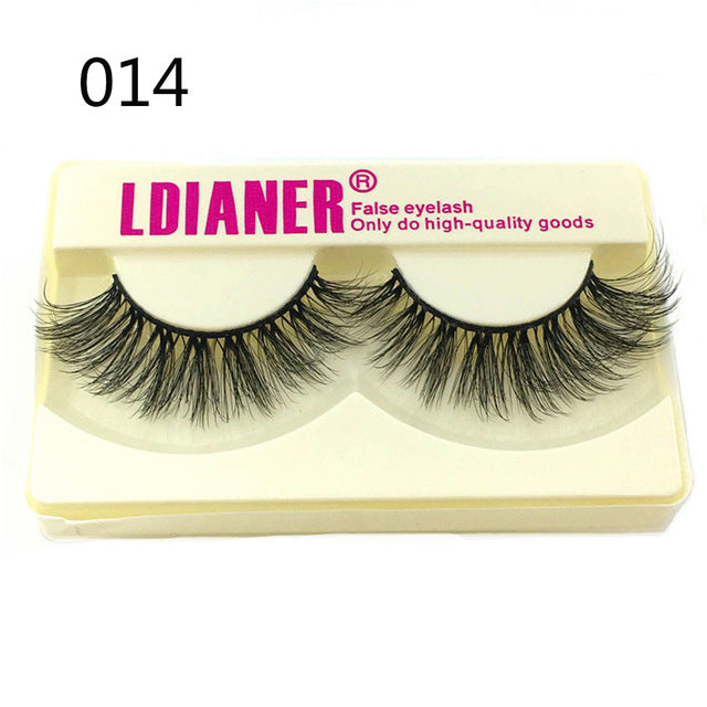👁️✨ 25MM Mink Eyelashes – Wispy Fluffy Dramatic Fake Lashes