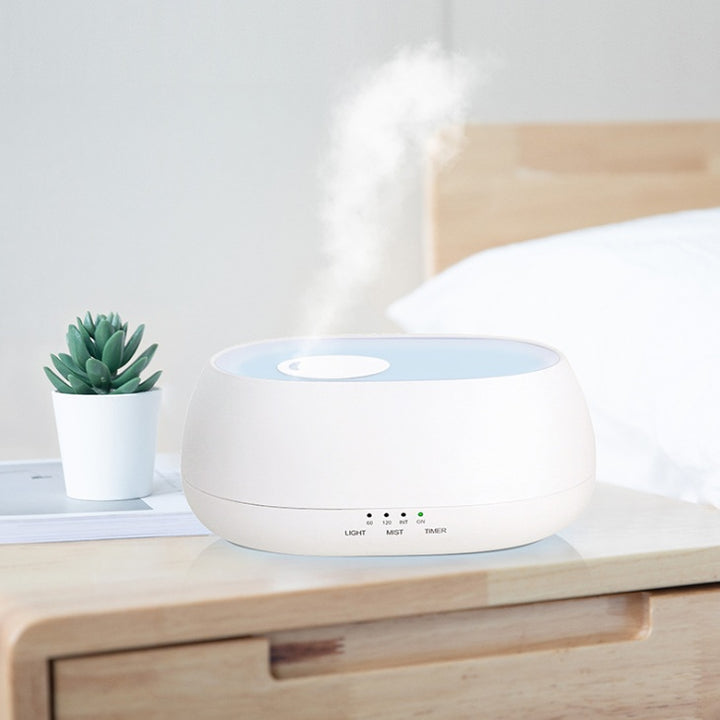 🌿💧 Ultrasonic Aromatherapy Humidifier | Smart Fragrance Lamp (OEM Custom Gift Model)