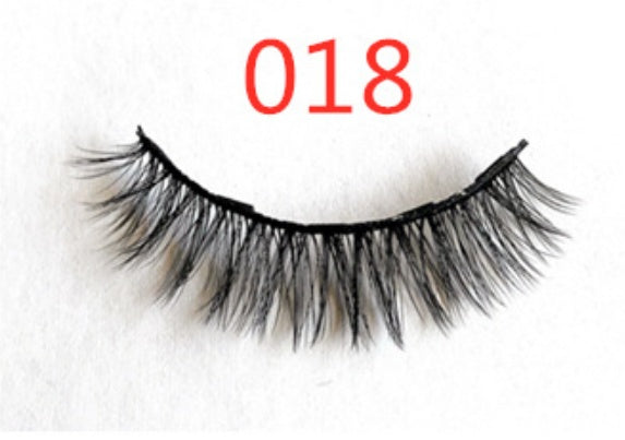 🧲👁️ Magnetic False Eyelashes – Fashion Cotton Stem 1 Pair Set
