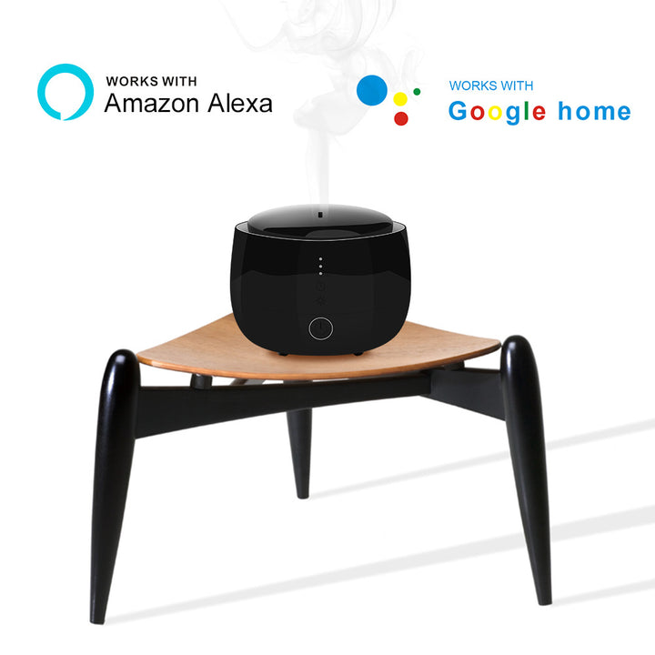 💧🌈 Smart Home Aromatherapy Humidifier | LED Ultrasonic Diffuser (300ml)