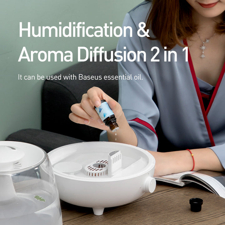 💧🏠 Office Desk & Home Humidifier | Large Capacity Ultrasonic Unit