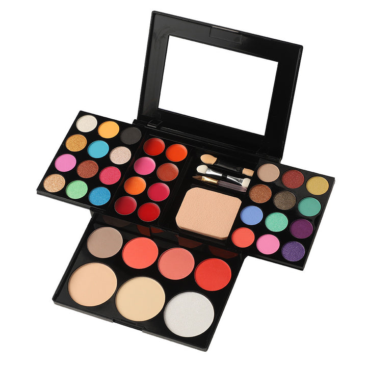 🌍 Multifunctional Makeup Eyeshadow Palette – 39 & 24 Color Earth Tone Cosmetic Case ✨